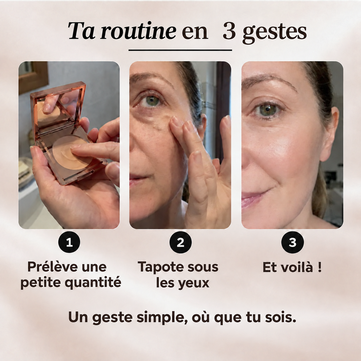 Correcteur crème anti-cernes Chère Peau