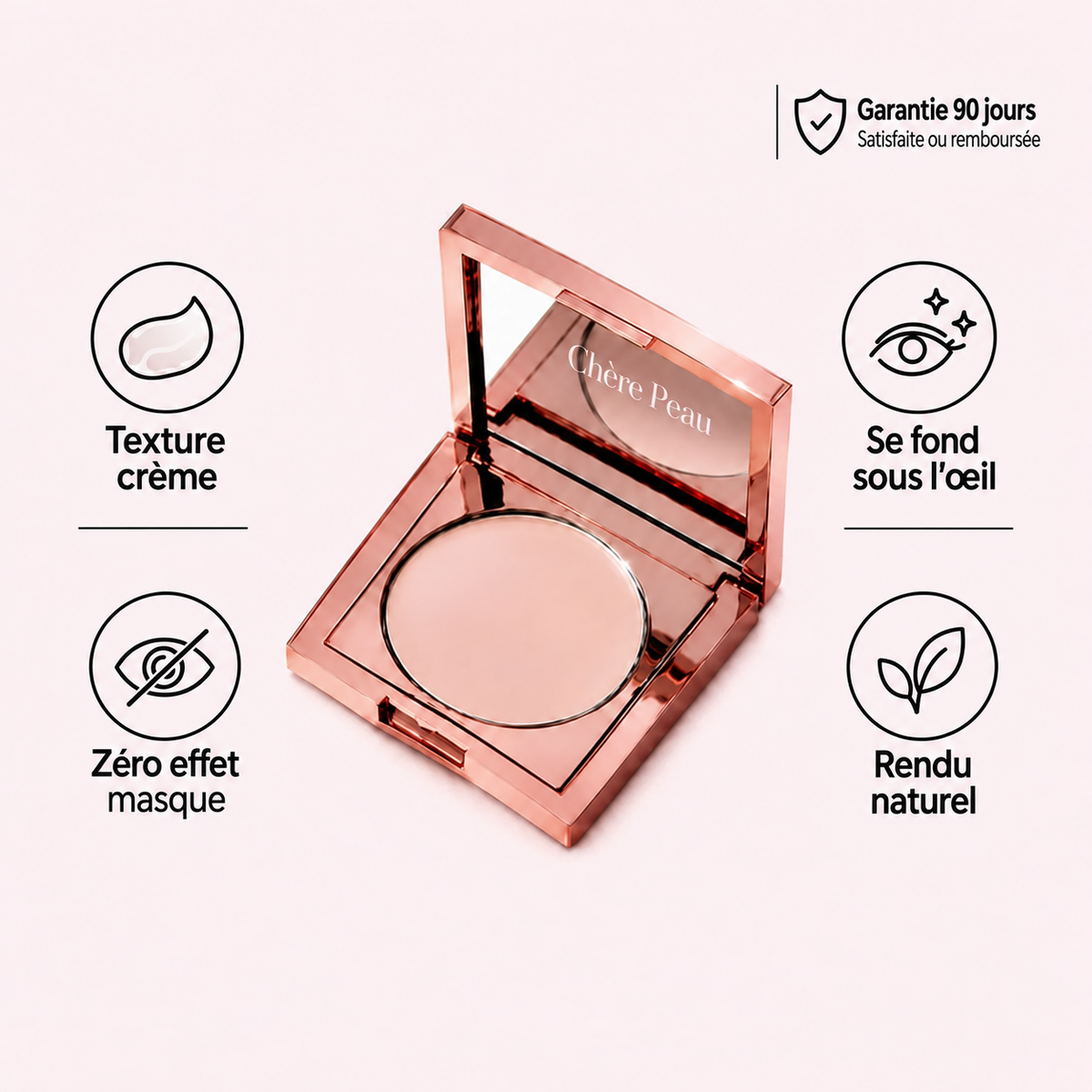 Correcteur crème anti-cernes Chère Peau
